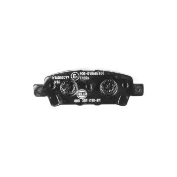 2010 Mitsubishi Lancer Disc Brake Pad Rear Hella Pagid 355010811 image 1 of 3