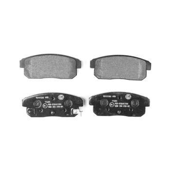 2008 Mazda RX-8 Disc Brake Pad Rear Hella Pagid 355010891 image 2 of 3