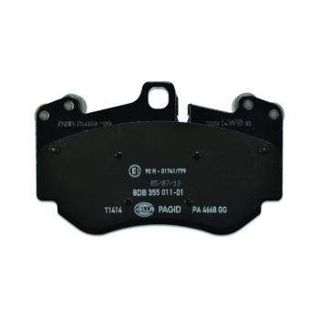 2010 Porsche Cayenne Disc Brake Pad Front Hella Pagid 355011011 image 1 of 4