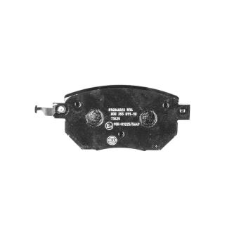 2007 Nissan Maxima Disc Brake Pad Front Hella Pagid 355011101 image 1 of 3