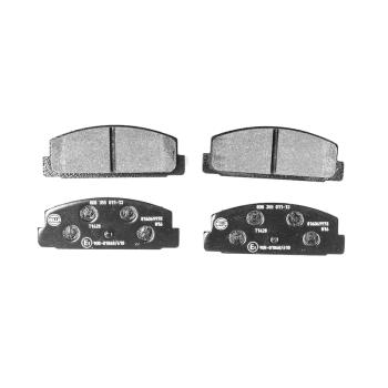 2004 Mazda 6 Disc Brake Pad Rear Hella Pagid 355011131 image 2 of 3