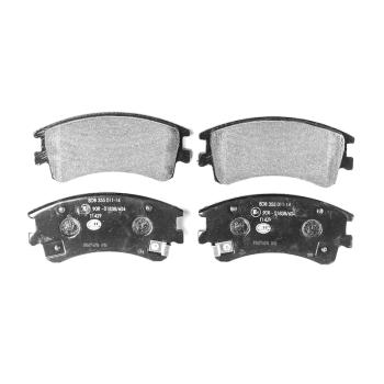 2004 Mazda 6 Disc Brake Pad Front Hella Pagid 355011141 image 2 of 3