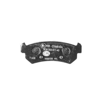 2006 Suzuki Reno Disc Brake Pad Rear Hella Pagid 355011451 image 1 of 3
