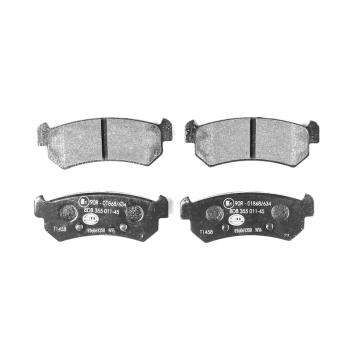 2006 Suzuki Reno Disc Brake Pad Rear Hella Pagid 355011451 image 2 of 3