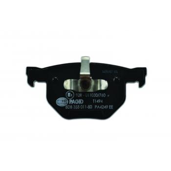 2009 BMW 335i xDrive Disc Brake Pad Rear Hella Pagid 355011801 image 1 of 4