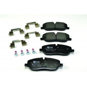2006 Land Rover Range Rover Disc Brake Pad Front Hella Pagid 355011971 image 2 of 4