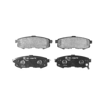 2005 Mazda MPV Disc Brake Pad Rear Hella Pagid 355012021 image 2 of 3