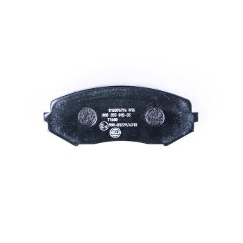 2008 Suzuki Grand Vitara Disc Brake Pad Front Hella Pagid 355012351 image 1 of 3
