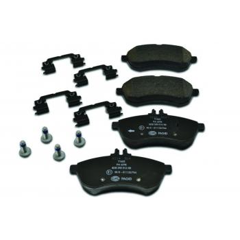 2012 Mercedes-Benz C250 Disc Brake Pad Front Hella Pagid 355012581 image 2 of 4
