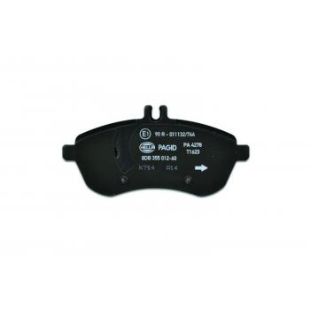 2012 Mercedes-Benz C250 Disc Brake Pad Front Hella Pagid 355012601 image 1 of 4