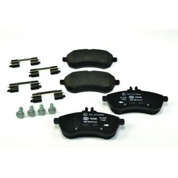 2012 Mercedes-Benz C250 Disc Brake Pad Front Hella Pagid 355012601 image 2 of 4