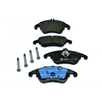 2014 Mercedes-Benz E250 Disc Brake Pad Front Hella Pagid 355012621 image 2 of 4