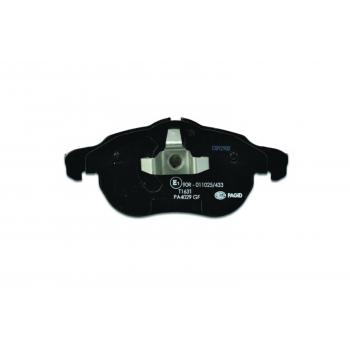 2003 Saab 9-3 Disc Brake Pad Front Hella Pagid 355012681 image 1 of 4