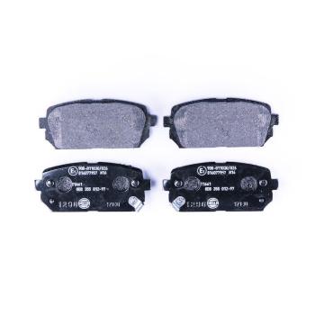2009 Kia Rondo Disc Brake Pad Rear Hella Pagid 355012971 image 2 of 3
