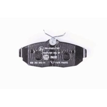 2009 Ford Mustang Disc Brake Pad Rear Hella Pagid 355013111 image 1 of 4