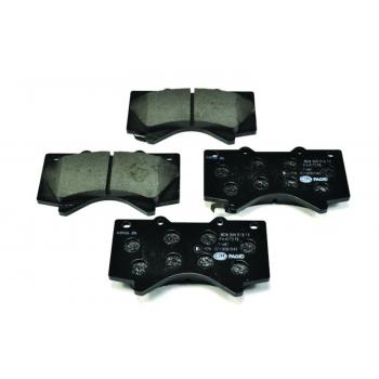 2013 Toyota Sequoia Disc Brake Pad Front Hella Pagid 355013151 image 2 of 4