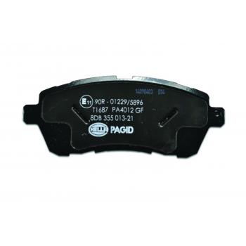 2012 Ford Fiesta Disc Brake Pad Front Hella Pagid 355013211 image 1 of 4