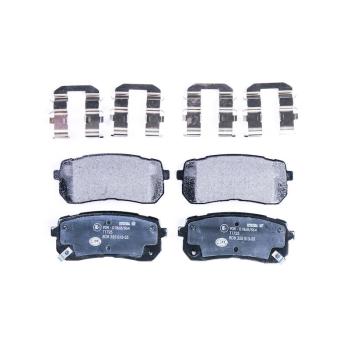 2019 Kia Sedona Disc Brake Pad Rear Hella Pagid 355013551 image 2 of 3
