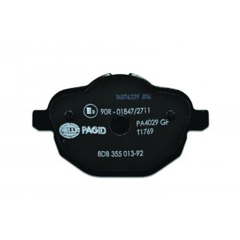 2015 BMW ActiveHybrid 5 Disc Brake Pad Rear Hella Pagid 355013921 image 1 of 4