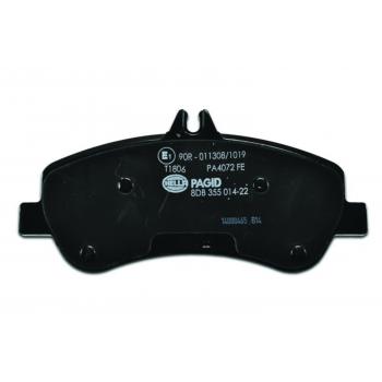 2012 Mercedes-Benz GLK350 Disc Brake Pad Front Hella Pagid 355014221 image 1 of 4