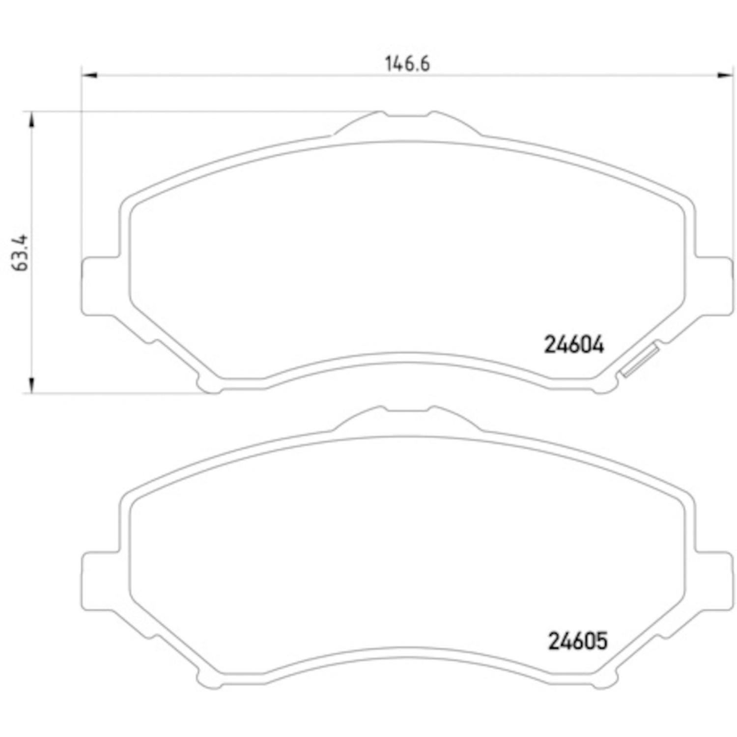 Hella Pagid 355014231 - Disc Brake Pad Hella Pagid 355014231 Disc Brake Pad product image 4 of 4