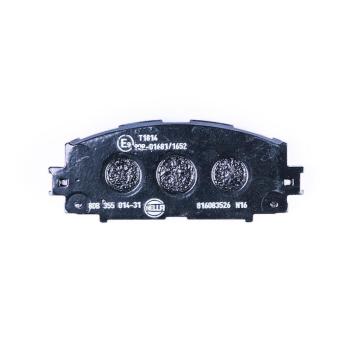 2014 Lexus CT200h Disc Brake Pad Front Hella Pagid 355014311 image 1 of 3