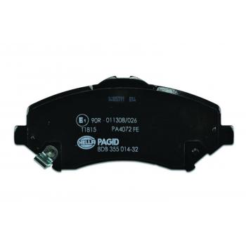 2012 Ram C/V Disc Brake Pad Front Hella Pagid 355014321 image 1 of 4