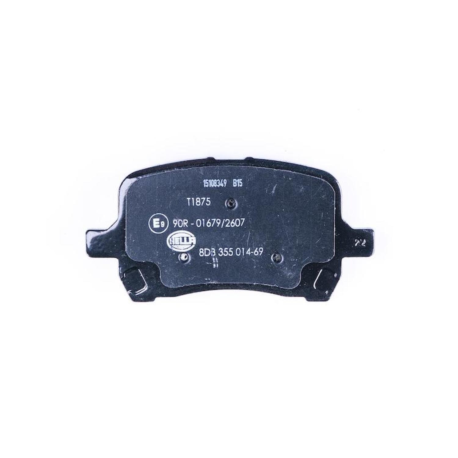 Hella Pagid 355014691 - Disc Brake Pad Hella Pagid 355014691 Disc Brake Pad product image 1 of 3