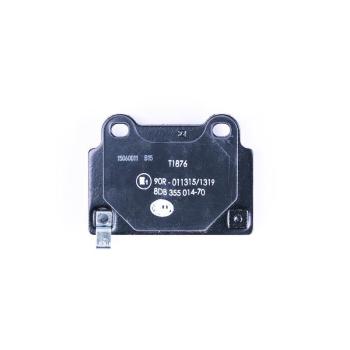 2010 Mitsubishi Lancer Disc Brake Pad Rear Hella Pagid 355014701 image 1 of 3