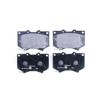 2001 Toyota Sequoia Disc Brake Pad Front Hella Pagid 355014711 image 2 of 3