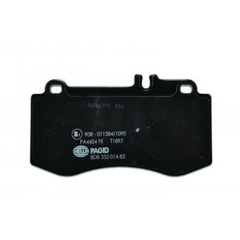 2010 Mercedes-Benz E550 Disc Brake Pad Front Hella Pagid 355014821 image 1 of 4