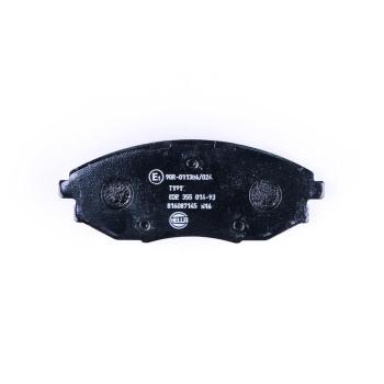 2004 Suzuki Verona Disc Brake Pad Front Hella Pagid 355014931 image 1 of 3