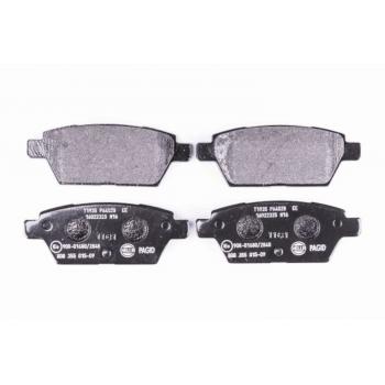 2011 Ford Fusion Disc Brake Pad Rear Hella Pagid 355015091 image 2 of 4
