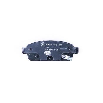 2017 Buick Encore Disc Brake Pad Rear Hella Pagid 355015221 image 1 of 3