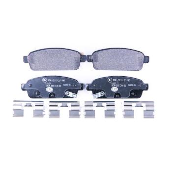 2017 Buick Encore Disc Brake Pad Rear Hella Pagid 355015221 image 2 of 3