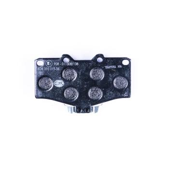 1990 Toyota Pickup Disc Brake Pad Front Hella Pagid 355015351 image 1 of 3