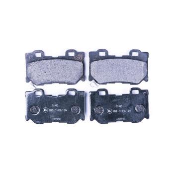 2016 Infiniti Q70 Disc Brake Pad Rear Hella Pagid 355015421 image 2 of 3