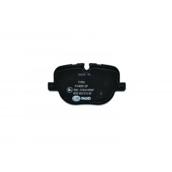 2011 Land Rover Range Rover Disc Brake Pad Rear Hella Pagid 355015451 image 1 of 4