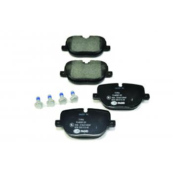 2011 Land Rover Range Rover Disc Brake Pad Rear Hella Pagid 355015451 image 2 of 4