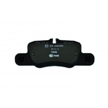 2015 Porsche Panamera Disc Brake Pad Rear Hella Pagid 355015651 image 1 of 4