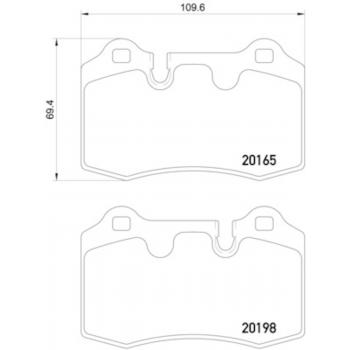 2014 Aston Martin V8 Vantage Disc Brake Pad