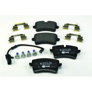 2012 Audi A6 Disc Brake Pad Rear Hella Pagid 355016001 image 2 of 4