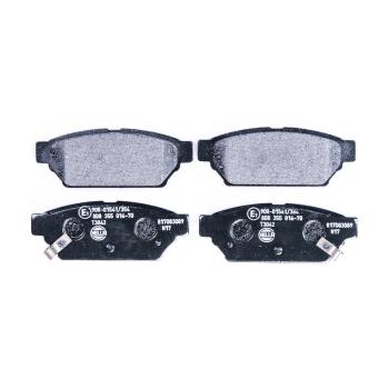 1993 Dodge Colt Disc Brake Pad Rear Hella Pagid 355016701 image 2 of 3