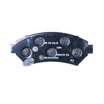 2001 Oldsmobile Silhouette Disc Brake Pad Front Hella Pagid 355016951 image 1 of 3