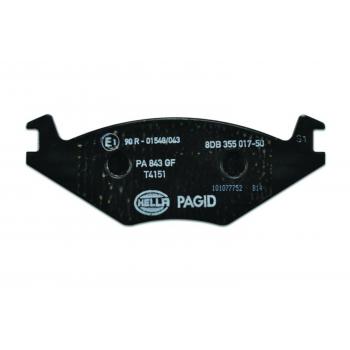 1989 Volkswagen Jetta Disc Brake Pad Front Hella Pagid 355017501 image 1 of 4