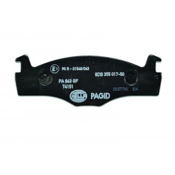 1989 Volkswagen Jetta Disc Brake Pad Front Hella Pagid 355017501 image 3 of 4