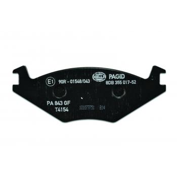 1989 Volkswagen Jetta Disc Brake Pad Front Hella Pagid 355017521 image 1 of 4