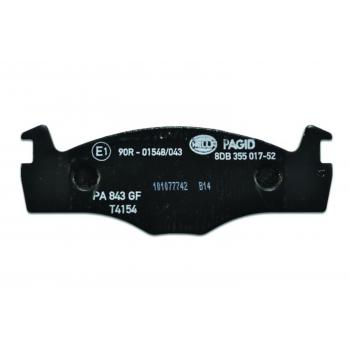 1989 Volkswagen Jetta Disc Brake Pad Front Hella Pagid 355017521 image 3 of 4