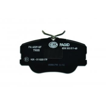 1989 Mercedes-Benz 300CE Disc Brake Pad Front Hella Pagid 355017601 image 1 of 3