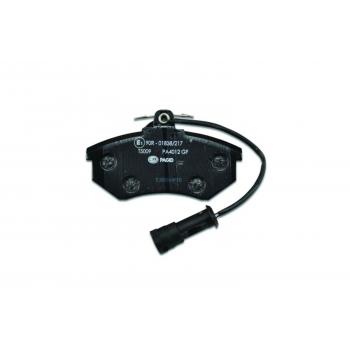 1989 Audi 80 Disc Brake Pad Front Hella Pagid 355017651 image 1 of 3
